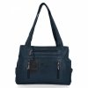 Torebka Damska Shopper Bag firmy Hernan Granatowa